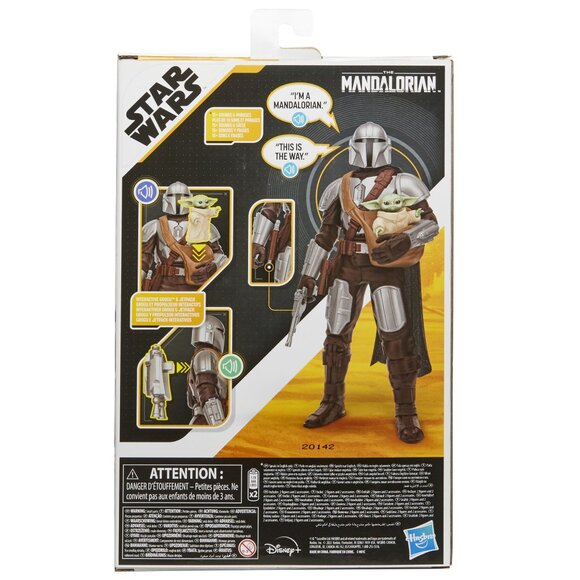 NWT Star Wars: The Mandalorian Galactic Action  Kids Toy Action Figure - Picture 2 of 4